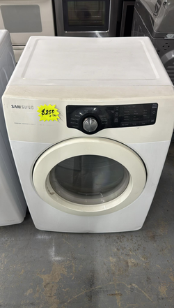 Samsung Front Load Dryer – Sensor Dry, White, Works Great