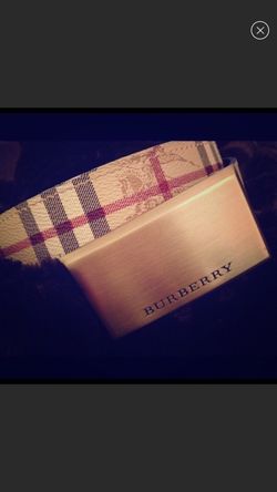 BURBERRY BELT AUTHENTIC MEN