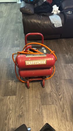 Craftsman 125 psi 1 hp 4 gallon air compressor