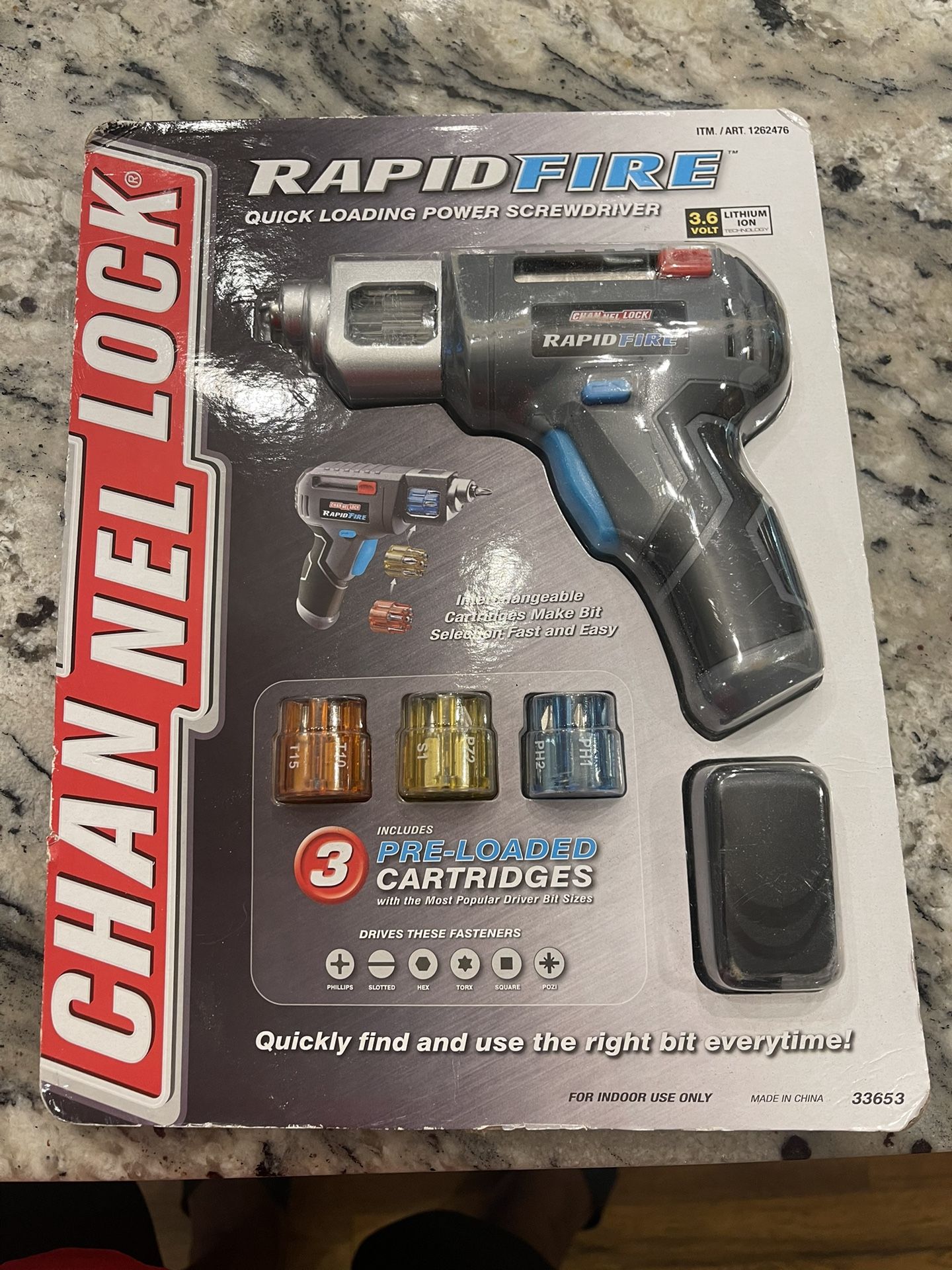 Channel Lock Rapid Fire Screwdriver