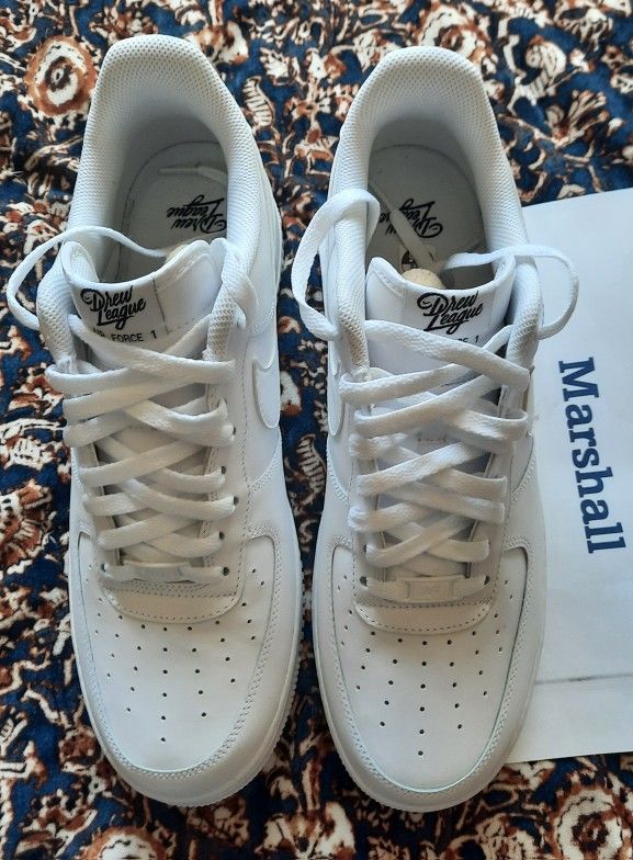 Brand New Nike Drew League Air Force Size