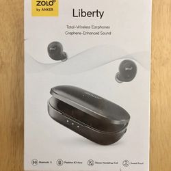 Zolo Liberty By Anker Bluetooth Wireless Earbuds Black 
