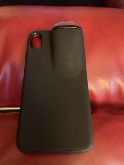 Case with air pods holder