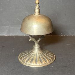 Vintage Art Deco antique brass bell