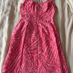Lilly Pulitzer Pink Print Dress (XXS/00)
