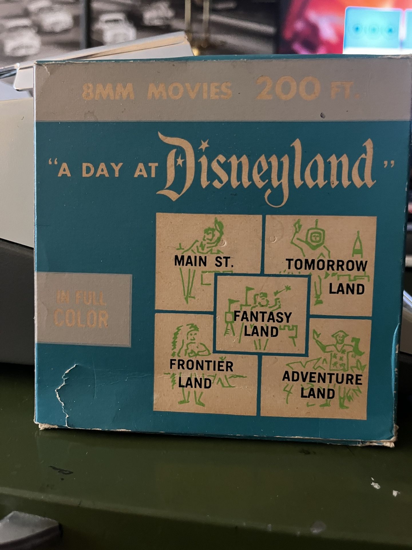 A Day at Disneyland 8mm Film