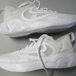 Nike Giannis Immortality 3 Triple White DZ7533-102 - Men's Size 10