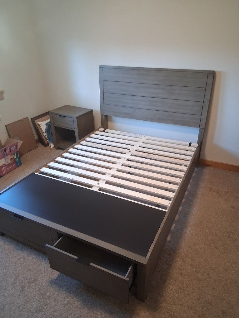 Full Size Bed Frame (Ashley Furniture)