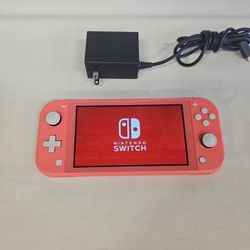 Nintendo Switch Lite Handheld Game Console 32gb with Charger 813808-1