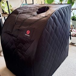 Thera360 PLUS Personal Sauna (Black)