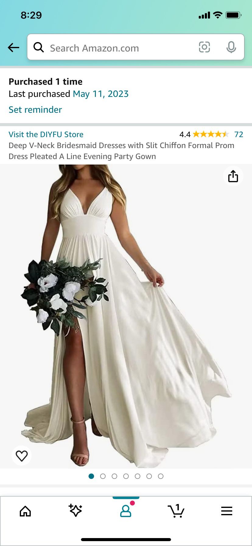 White Dress- Wedding, Prom