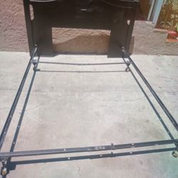 Cavesera Y Rieles Color Negro 