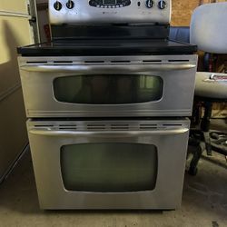 Maytag Gemini Electric Stove Stainless Steel