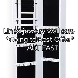 Mirrored Jewelry Wall Safe By QVC's  Lori Griner *ACT FAST* going to First best offer!