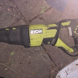  Ryobi Model: RJ1861V 12 Amp Corded Electric Reciprocating Saw