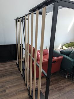Queen bedframe with 3 drawers