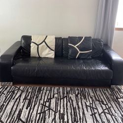 Top grain leather Sofa