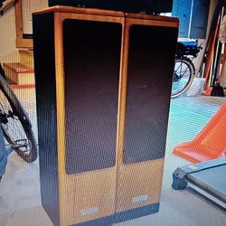 Vintage Advent Heritage Floorstanding Speakers