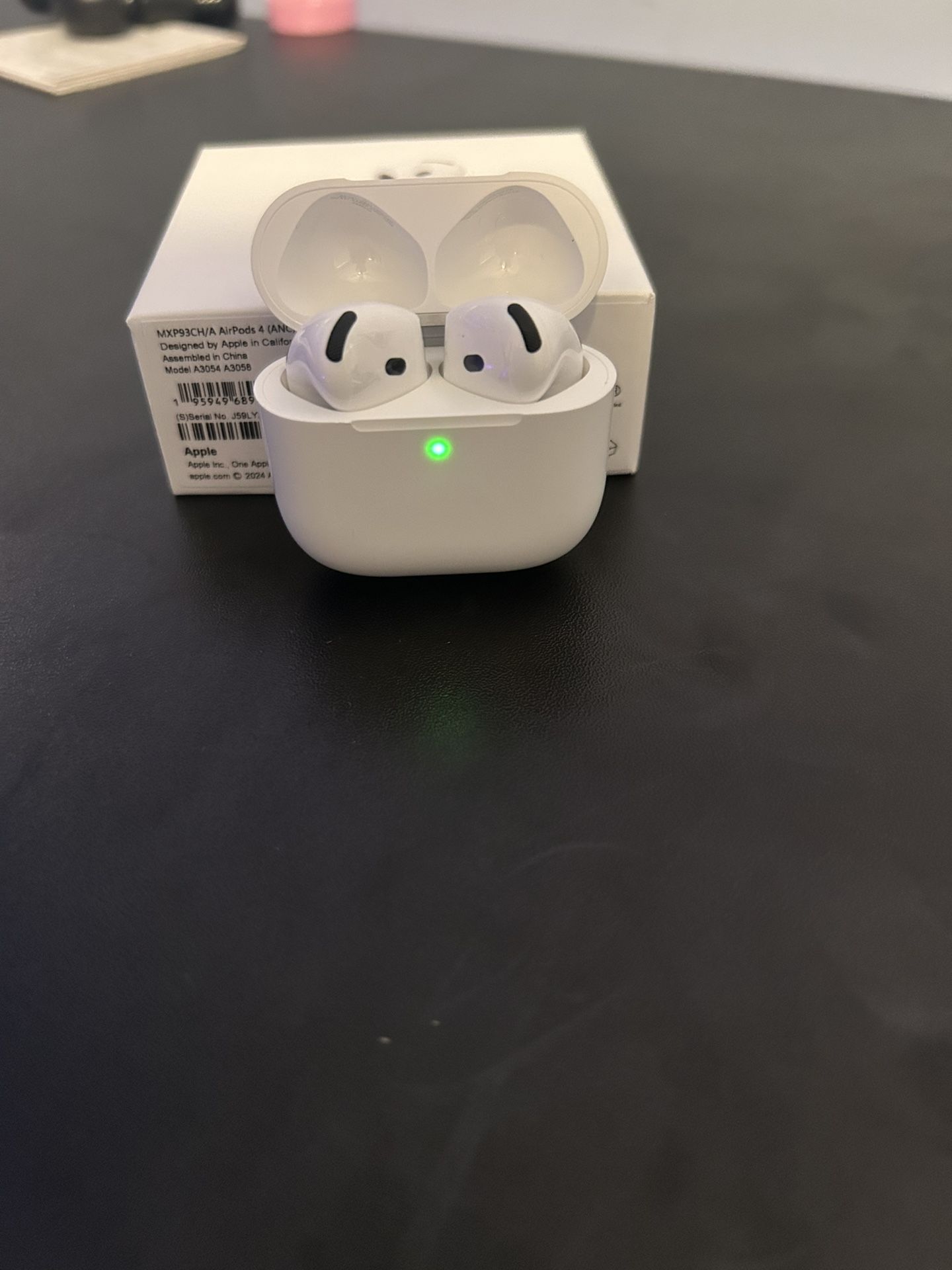AirPod Generation 4 with noise cancellation. Fresh out of box