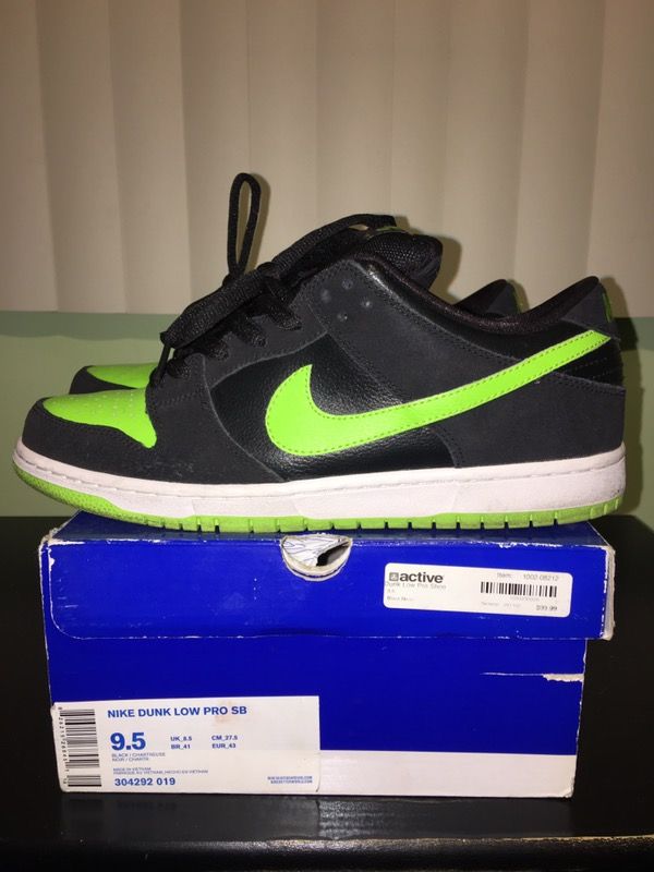 J Pack Dunk Low Neon RARE Nike Dunk Low Pro Sb J-Pack Neon