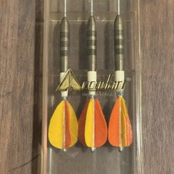 Vintage Accudart Three Pack Of Dartboard Darts 