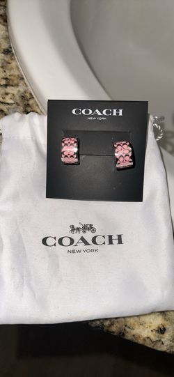 Coach earrings