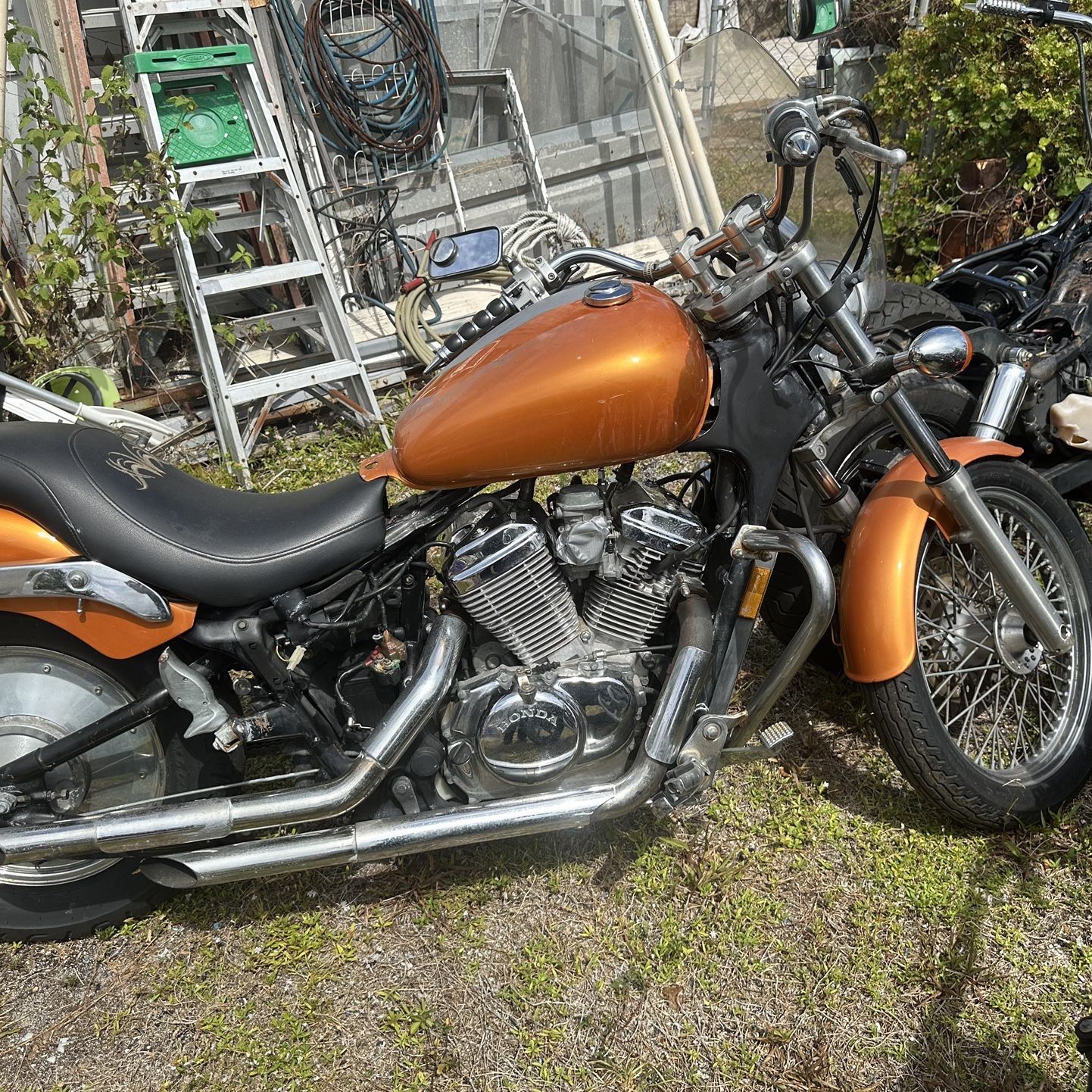 2002 Honda Shadow 600 Bos Complete Or Parts