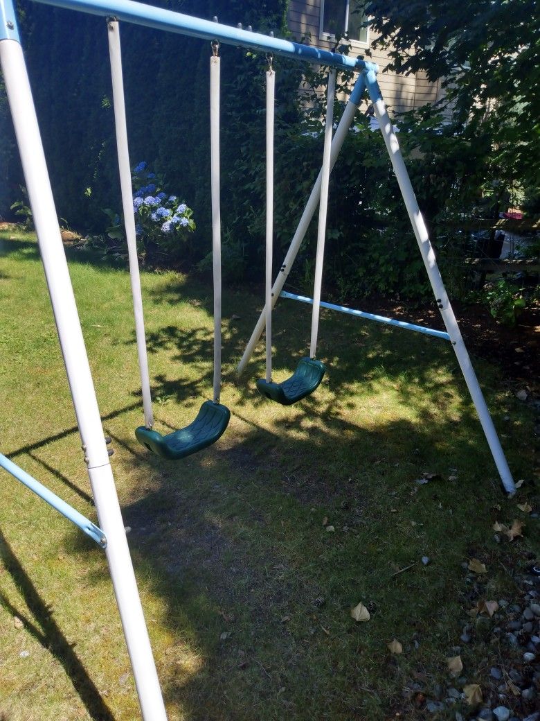 Little Kids Double Swing Set