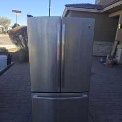 French Door GE Refrigerator