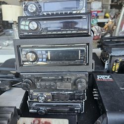 Old School Car  Stereos & Amplifiers