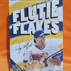 Brand New Vintage 2002 "Flutie Flakes" Cereal Box