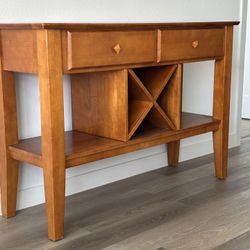 Wood Side Board 52x20x35