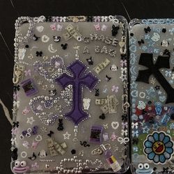 Purple ipad Case , { Junk Case } --  [ For Air11 2024 , Air4/5 2020-2022]