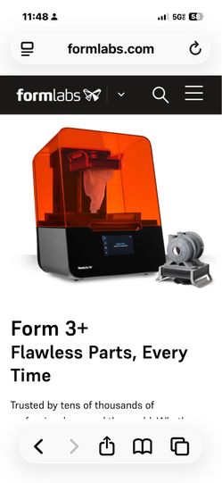 3D Printer - NEW / NEVER USED Formlabs Form 3 Complete Bundle