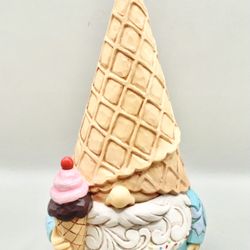 Jim Shore Ice Cream Gnome “Soft Serve Gnome” Figurine (contact info removed)