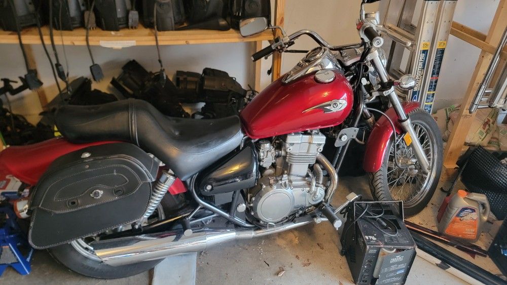 2007 Kawasaki Vulcan With Saddle Bags