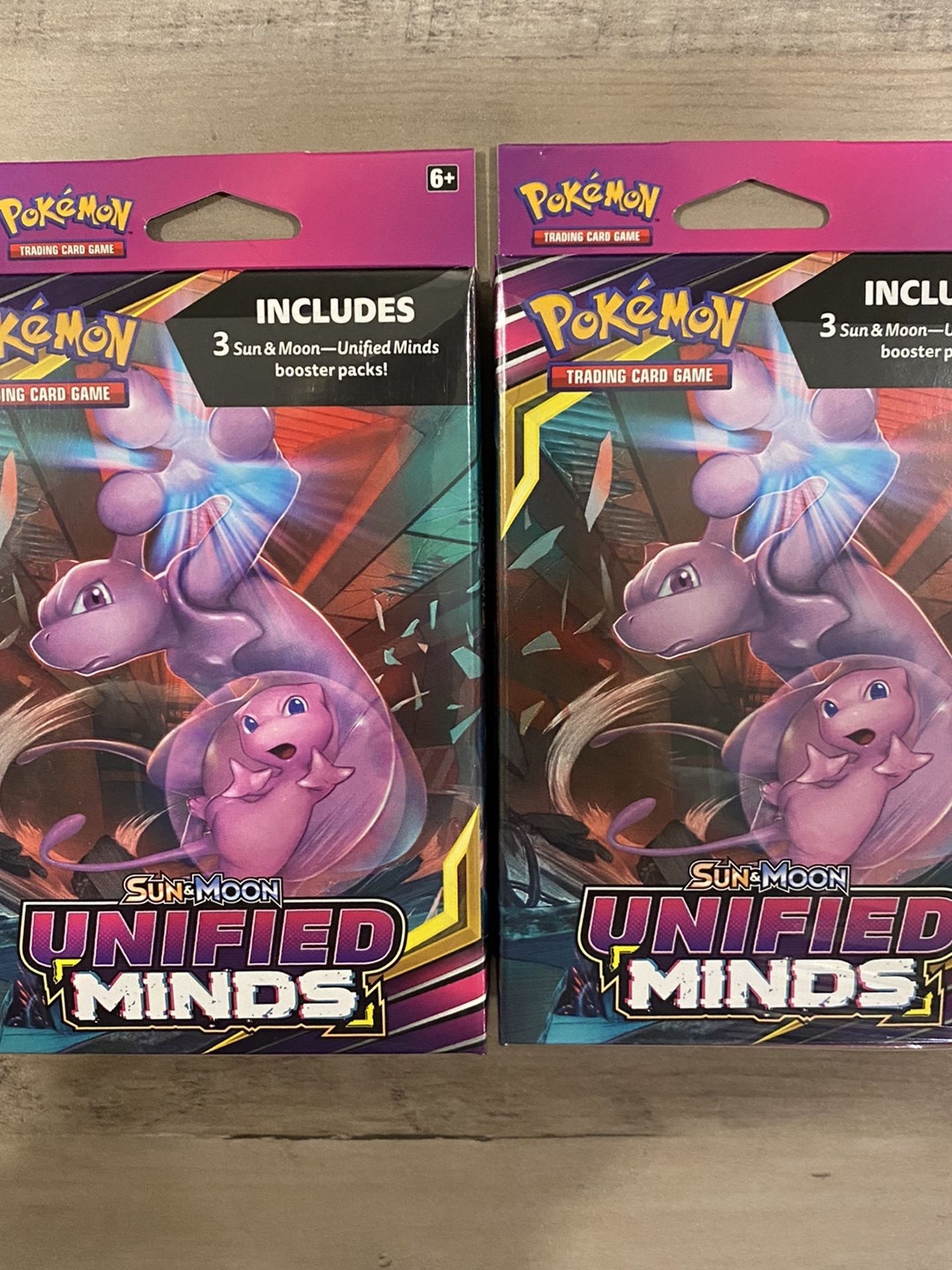 Pokémon Unified Minds Hanger Boxes