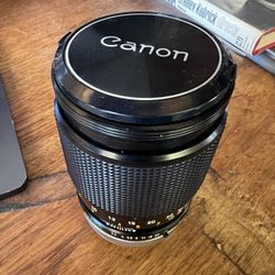 Canon FD 135mm f/2.5 S.C. Lens, Vintage Portrait Telephoto