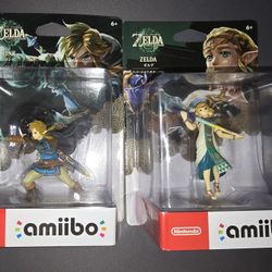 Zelda Tear Of The Kingdom Amiibos 