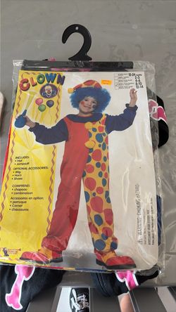 Clown kids costume