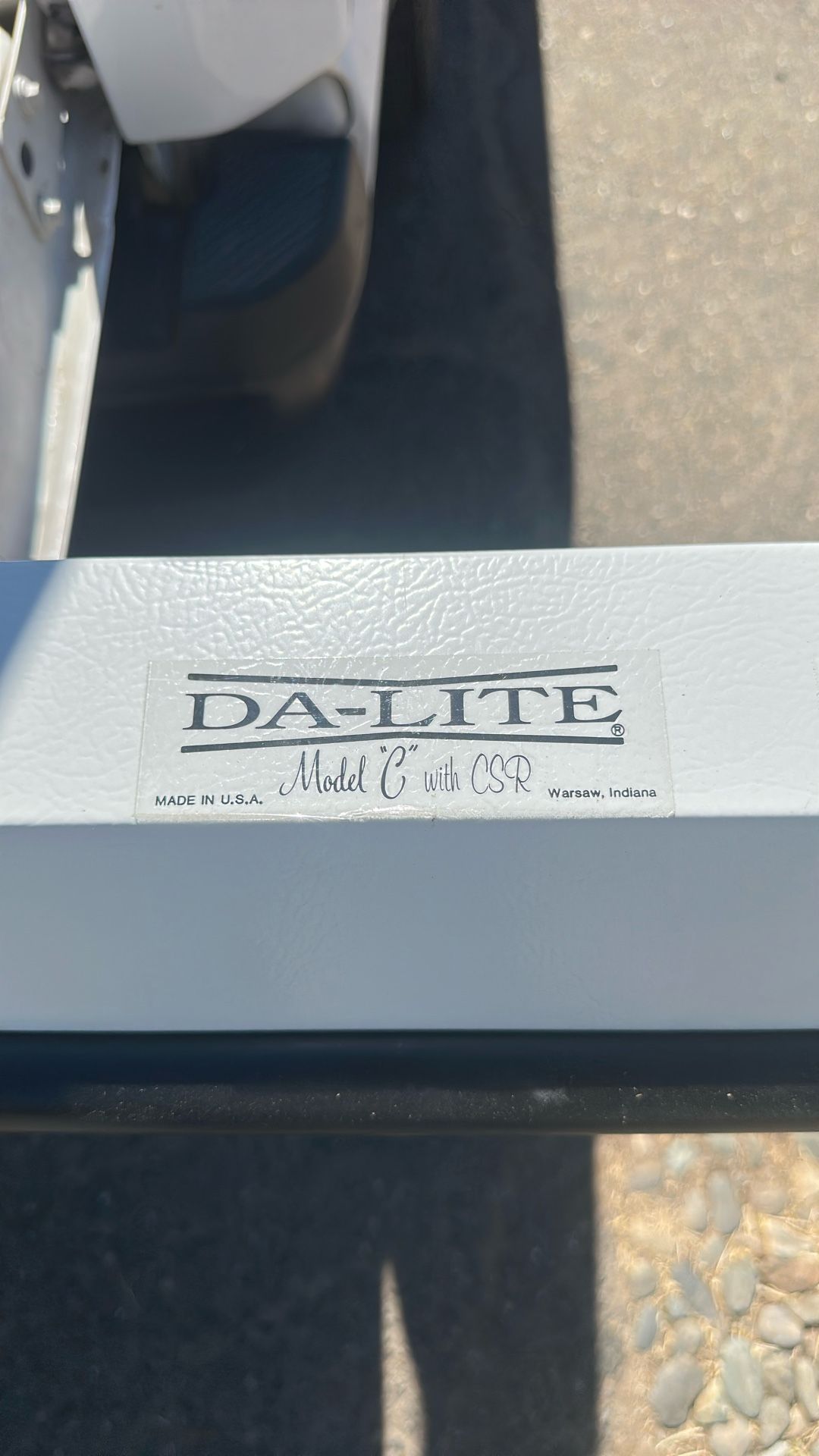 Da-lite Projector Screen 