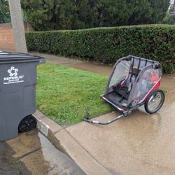 Free Trailer Bike Attachment For 2 Toddlers 