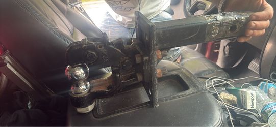 Heavy Duty Trailer Hitch with Ball Mount