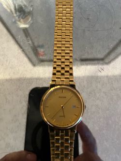 Pulsar Men’s Gold Tone Watch