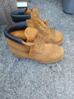 Timberland Wheat Nubuck Work Boots