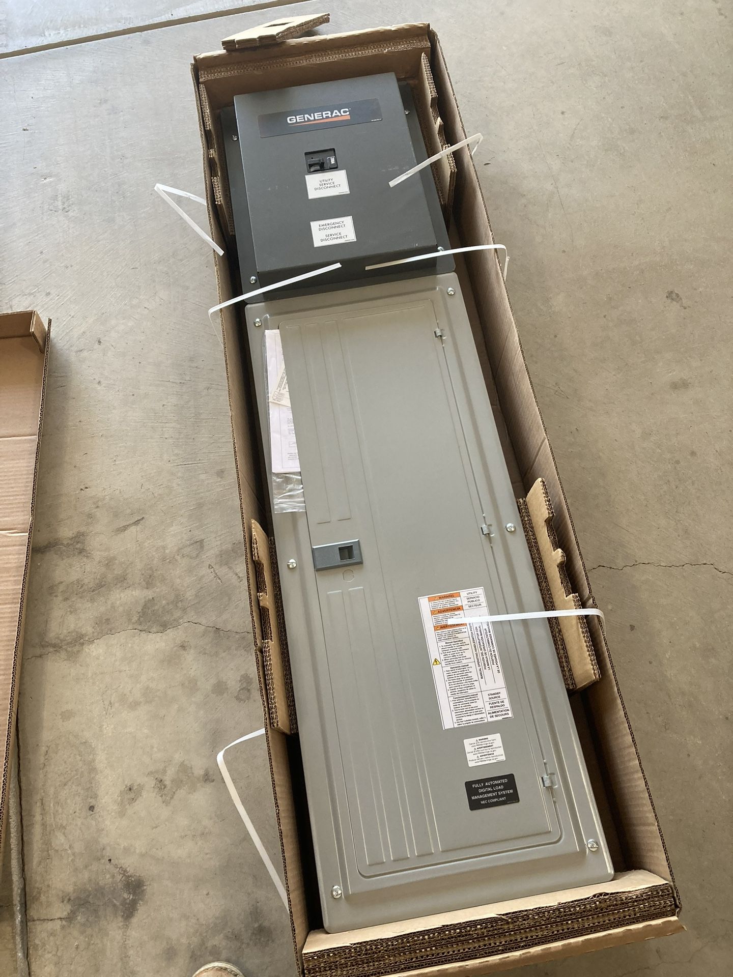 Generac Generator Panel