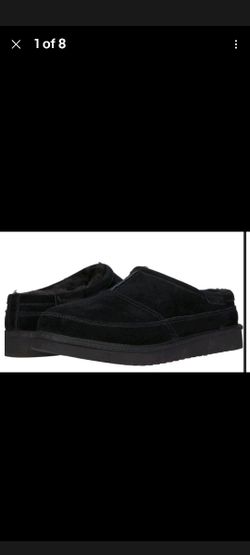 Men’s Used Koolaburra by UGG Men's Graisen Black/Black Slipper Size 11 No BOX