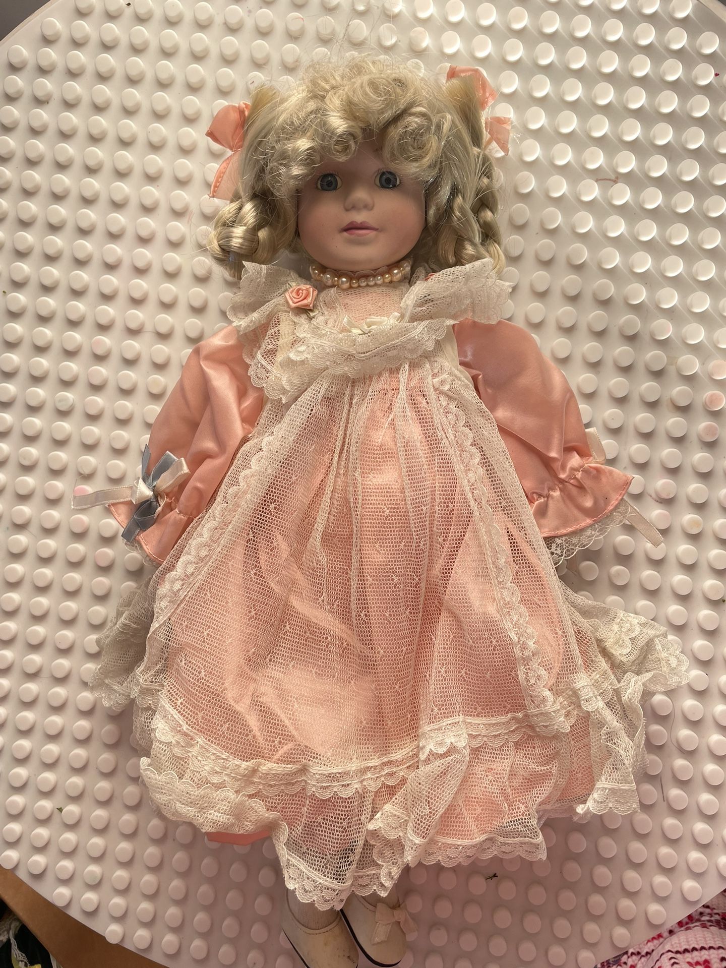 Vintage Porcelain Doll 