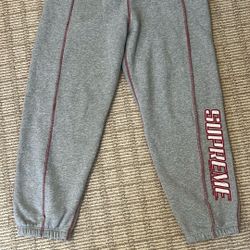 SUPREME COVER STITCH SWEATPANTS XL