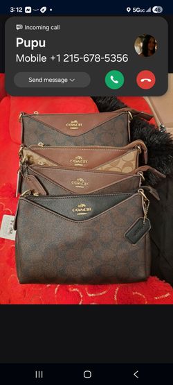 New Coach Crossbody purse